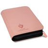 Card Guardian - 4 Pocket enhanced Binder for 160 Cards (Pink) | Zipper Closure and Side Loaded Pockets | Compatible with Trading & Sports Cards including Magic the Gathering Yugioh Baseball Cards