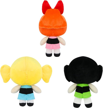 MJJAOQYF Plush Police Girl Doll - 22cm Anime Figure, Short Plush, PP Cotton Filling, 3 Colors, Model Fk003, Perfect for Kids' Gifts