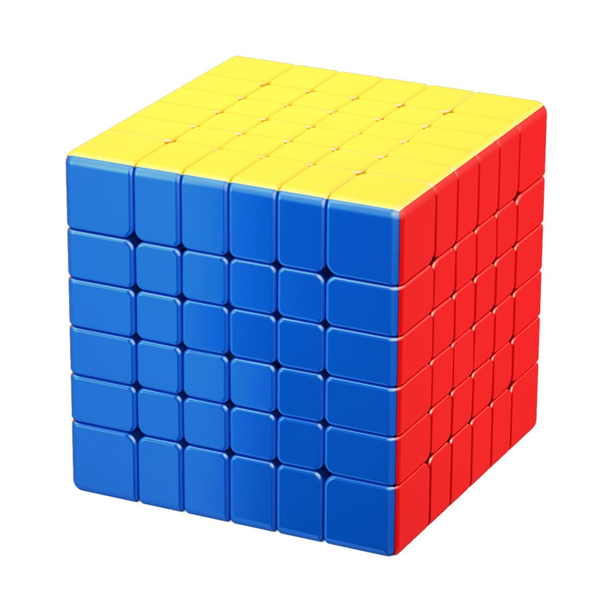 Hellocube Moyu Meilong 6X6 V2 Magnetic Speed Cube 6X6X6 Stickerless Magic Cube Puzzle Toy
