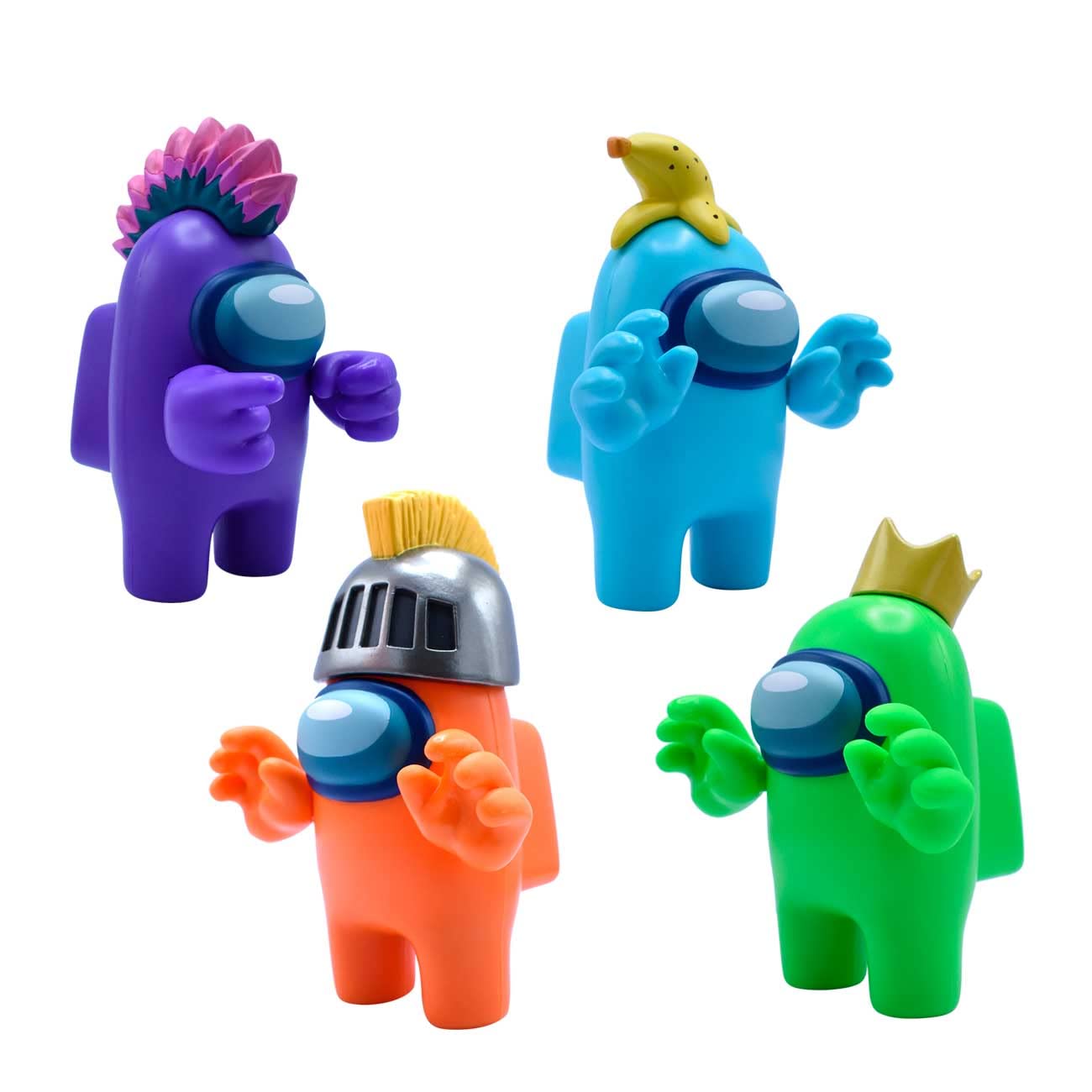 Just Toys Llc Among Us Action Figures Series 2 (Green W/Crown)