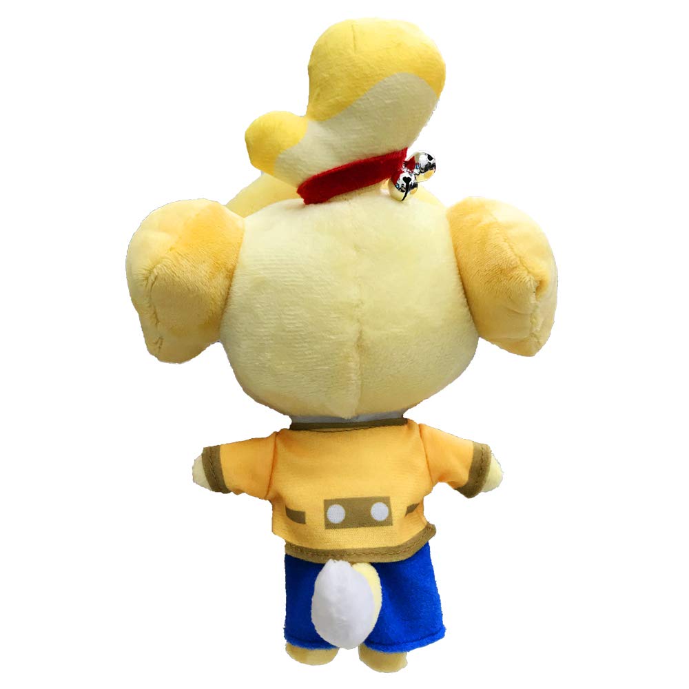 Ycixri Animal Crossing New Leaf Plush Toy Suitable For Collection, Animal Crossing: New Horizons Stuffed Doll Toy For Boy Girl Christmas Halloween Birthday Gift, 8“ (Isabelle)