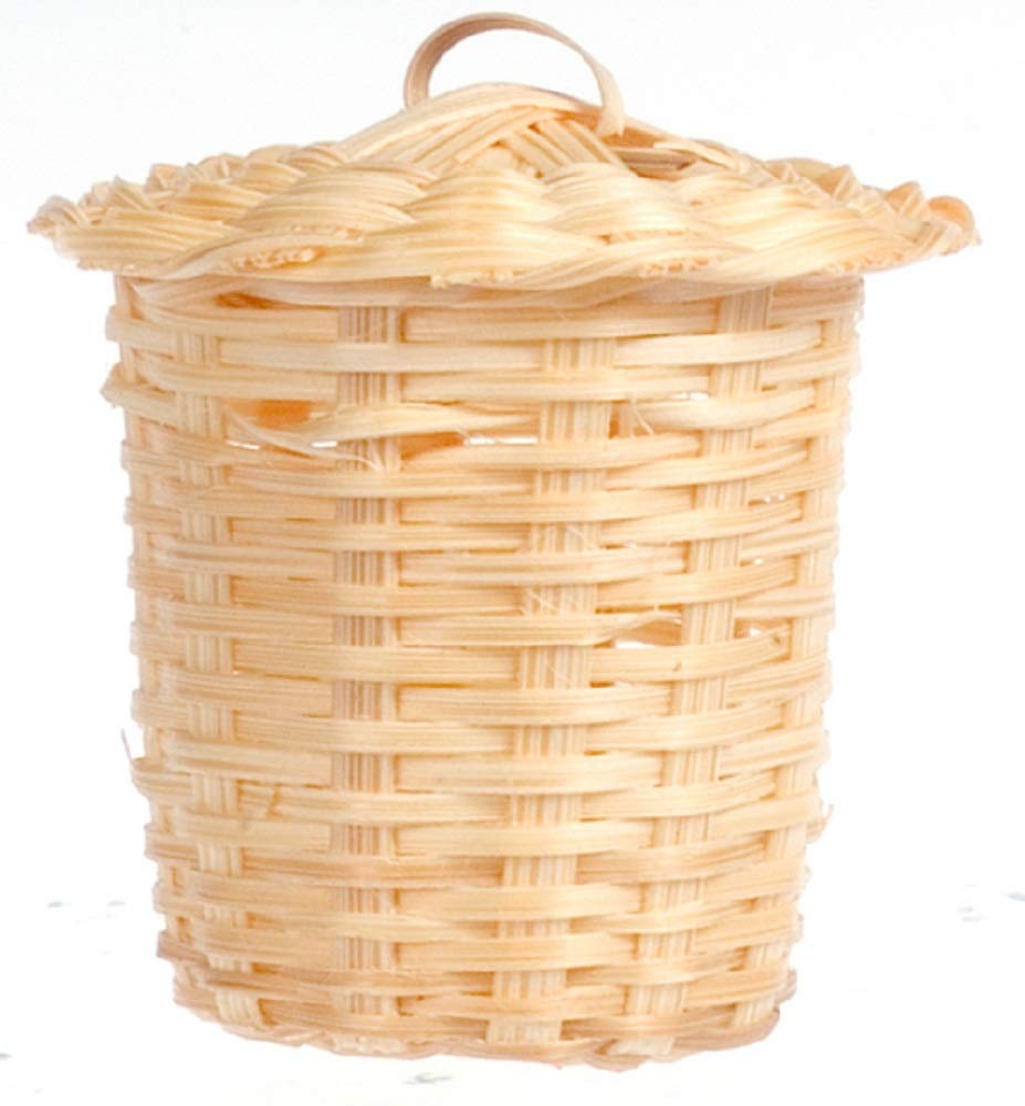 Dollhouse Miniature Laundry Hamper