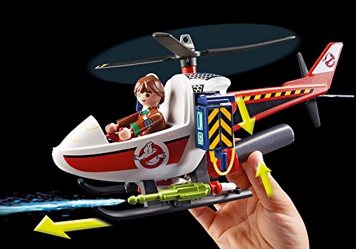 Playmobil Venkman With Helicopter Building Set