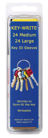 Key-Write Plastic Assorted Key Sleeve