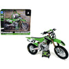 Kawasaki Kx450Sr Dirt Bike Motorcycle #21 Jason Anderson Green And Black ''Kawasaki Racing Team'' 1/12 Model By New Ray