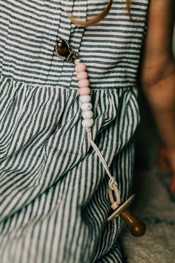 Chickadee Pacifier Clip