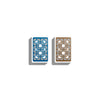 All-Plastic Baron Bridge Playing Card (Slightly Larger Index) - Boxed Double Deck