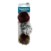 HuggleKats® Fur Ballies Cat Toys, 3 Pack