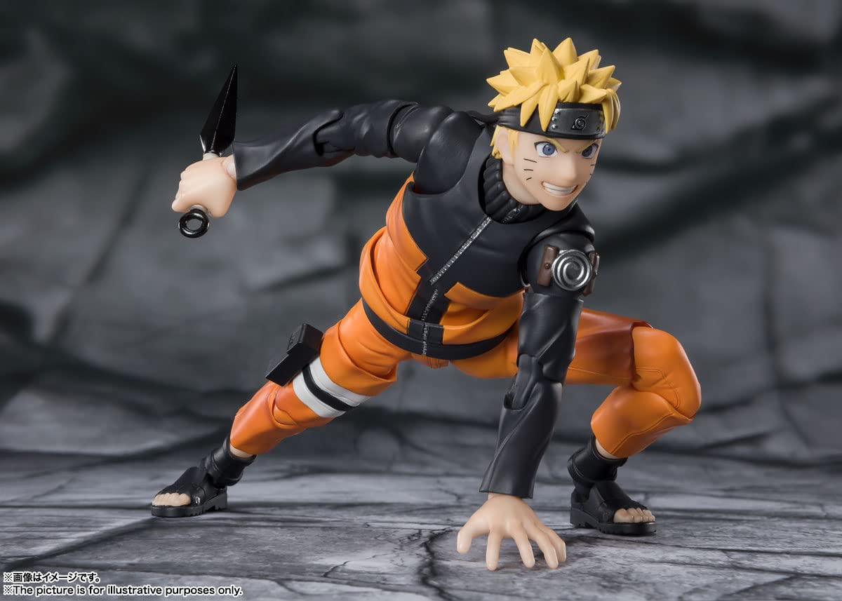 Tamashii Nations - Naruto Shippuden - Naruto Uzumaki -The Jinchuriki Entrusted With Hope, Bandai Spirits S.H.Figuarts Action Figure