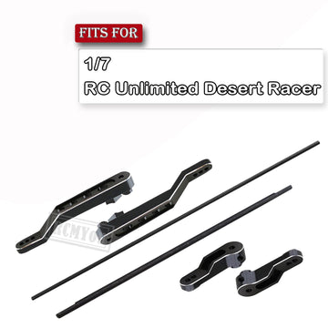 RCMYou Front/Rear Sway Bar RC Car Anti-Sway Bar Anti-Roll Mount Upgrade Parts for 1/7 RC Unlimited Desert Racer,Steel #45 Front/
