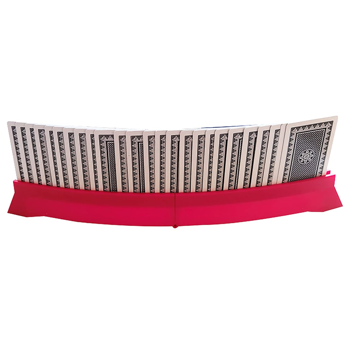 Jjhrei 2 Pack Foldable Card Holders For Playing Cards - Playing Cards Holder For Bridge Canasta - Curved Game Card Holder Rack F