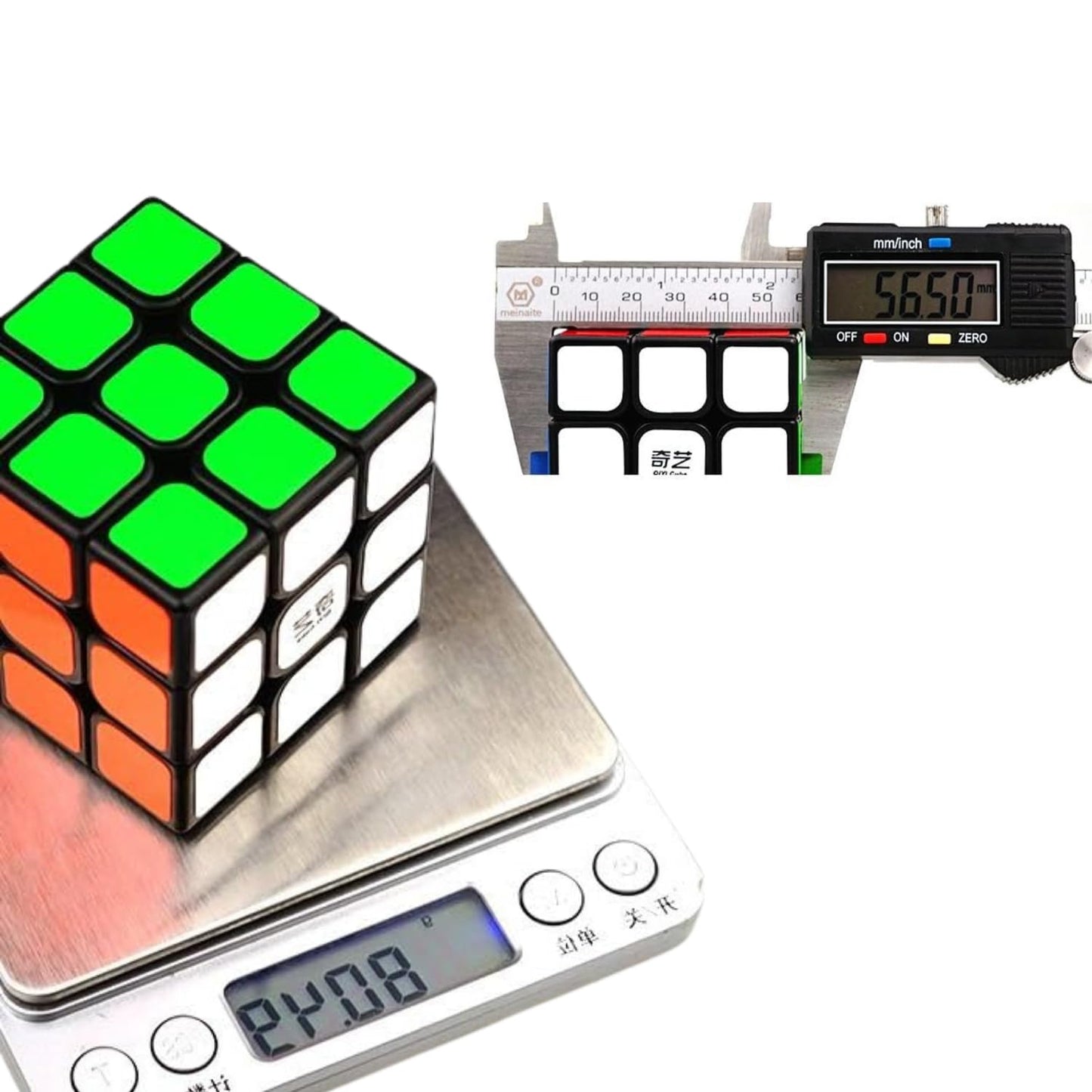 Cubelelo QiYi Sail W 3x3 Black Speedcube Magic Cube for Kids & Adults Magic Speedy Stress Buster Brainstorming Puzzle (Multicolo