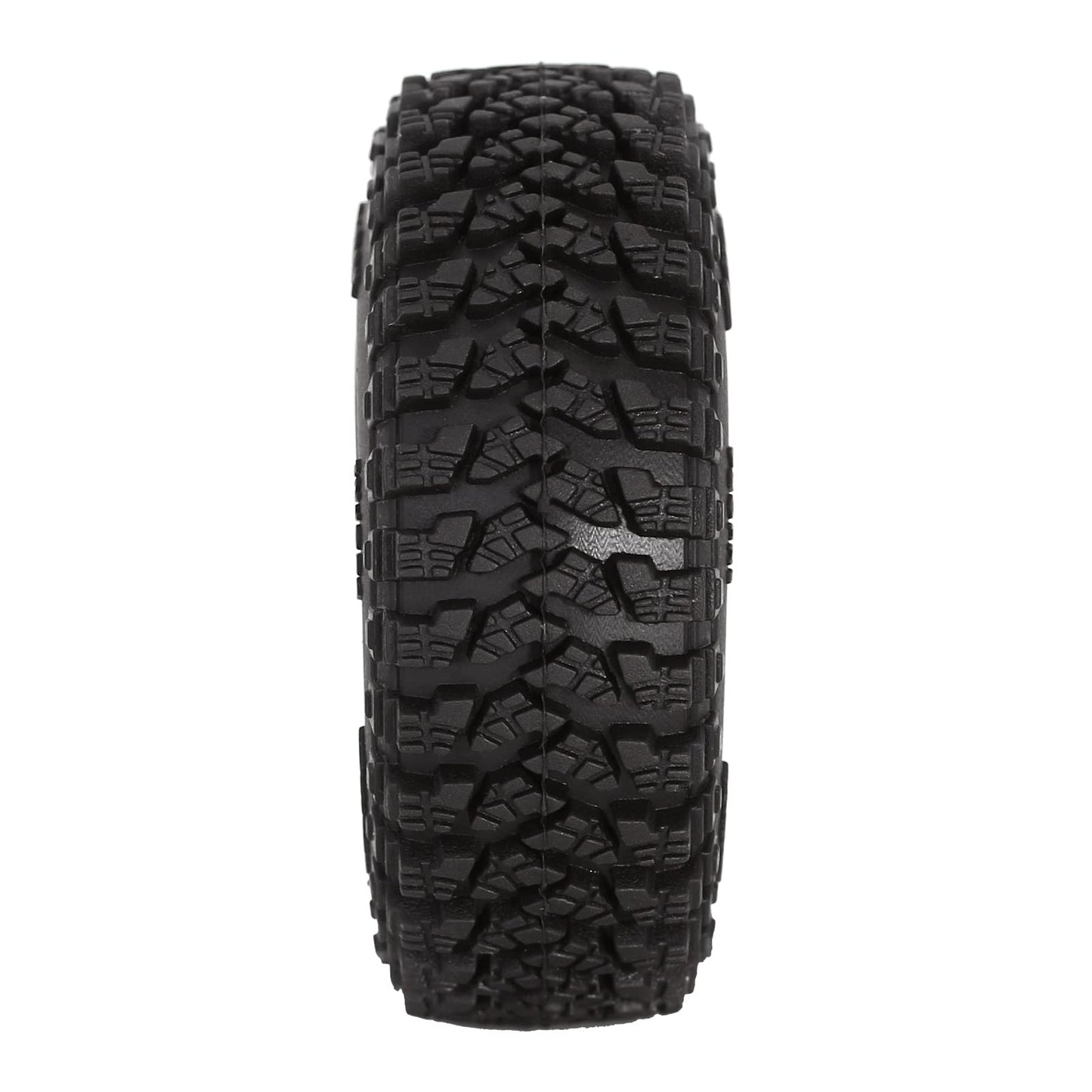 INJORA 1.0 Tires - S5 All Terrain Crawler Tires for TRX4M SCX24 AX24 FCX24 Upgrade Parts,58 * 20mm,T1008