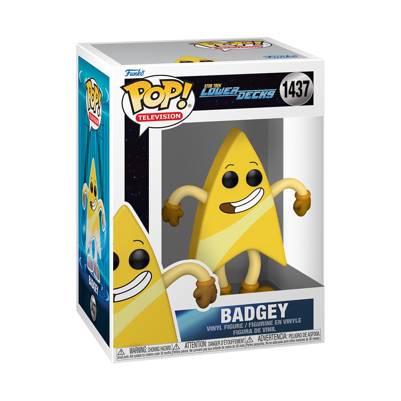 Funko Pop! Tv: Star Trek Ld - Badgey - Collectable Vinyl Figure - Gift Idea - Official Merchandise - For Kids & Adults - Cartoons Fans - Model Figure For Collectors And Display