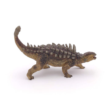 Papo Ankylosaurus Dinosaur Figure, 8.2cm, Multicolor, Plastic, Model 55015
