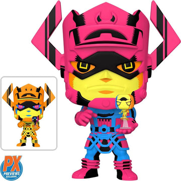 Funko Pop! Jumbo Galactus The Lifebringer 10" (Chase) - Black, Purple, Silver - Previews Exclusive
