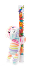 The Petting Zoo Rainbow Tiger Plushie Slap Bracelet - Colorful Stuffed Animal Gift for Kids, CandyPalz, ZOOLOGEE