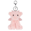 Apricot Lamb Cute Toys Plush Pink Dragon Dinosaur Stuffed Animal Soft Keychain For Kids Bag, Purse, Backpack, Handbag (Pink Drag