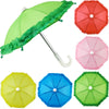 NSBELL 5PCS Cute Doll Toys Sunny Rainy Umbrella for American Girl Dolls and Other 18 inch Dolls Decoration Games Photography Pro