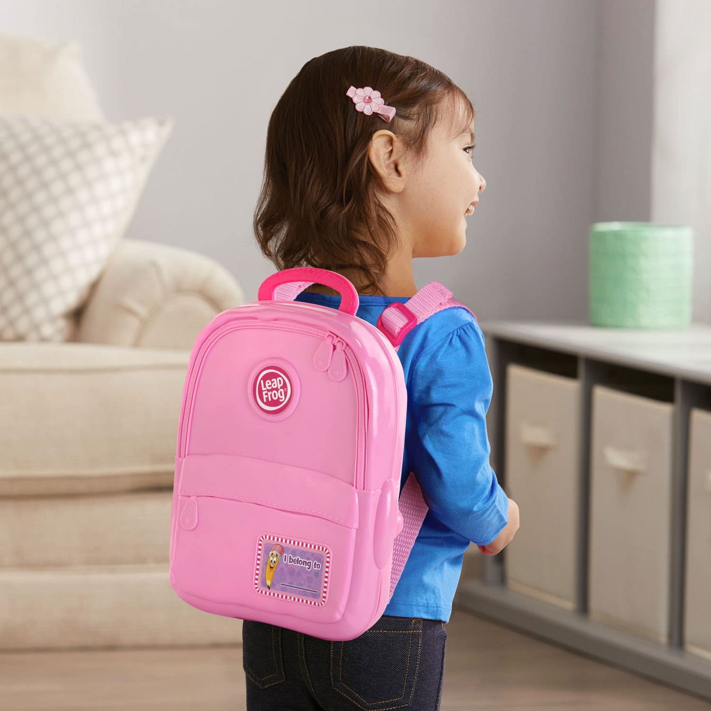 LeapFrog Mr. Pencils ABC Backpack, Pink