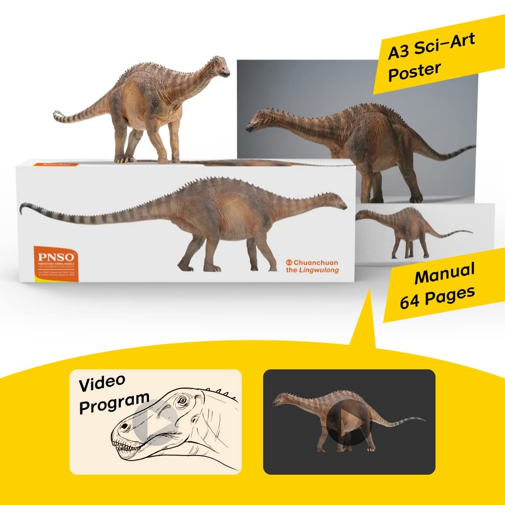 Pnso Prehistoric Dinosaur Models (63 Chuanchuan The Lingwulong)