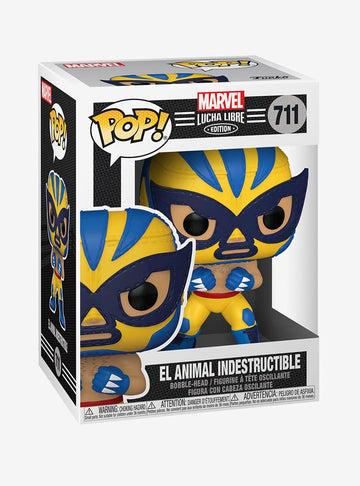 Funko Pop Marvel: Luchadores - Wolverine,Multicolor,Us One-Size