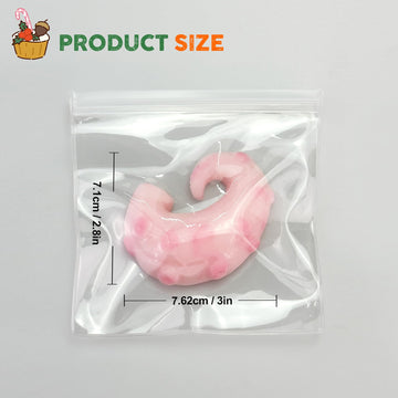 Taba Squishy Toys Valentines Cat Paw Cute Kawaii Squeeze Toys Sticky Squishy Fidget Toys Silicone Squeeze Toy for Stress Relief Cute Soft Toys Best Valentines Gift for Anniversary (Octopus Tentacles)