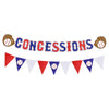 Baseball Party Supplies Concessions Banner - Sports/Baseball Themed First Birthday Party Decorations Favors (Style 1)