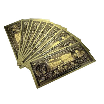 Yiqilafada 10Pcs One Million Bills, Colored Bill Notes For Decor Bring Good Lucky