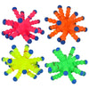 Neon Color Tactile Atom Balls (3.5 ) Random Colors Strechy Soft Jelly Rubber Calming Figdet Toy for Kids and mature-themed Autism ADHD Stress Relief (24 Balls)