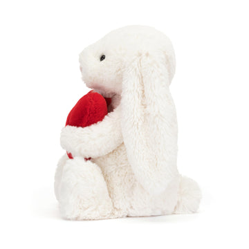 Jellycat Bashful Red Love Heart Bunny Stuffed Animal, Medium 12 Inches | Rabbit & Bunny Plush Toy | Classic Children'S Gift | Va