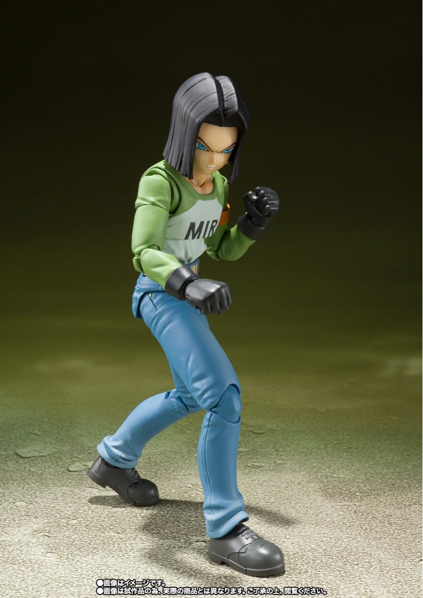 Bandai Android 17 Universe Survival Saga Figure - S.H. Figuarts