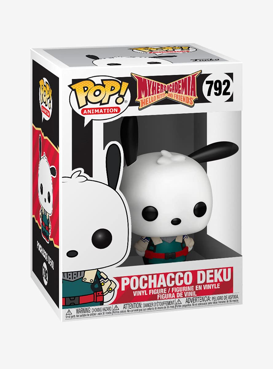 Funko Pop! Animation Pochacco-Deku Figure, 3.75" Multicolor Vinyl, Model 46830