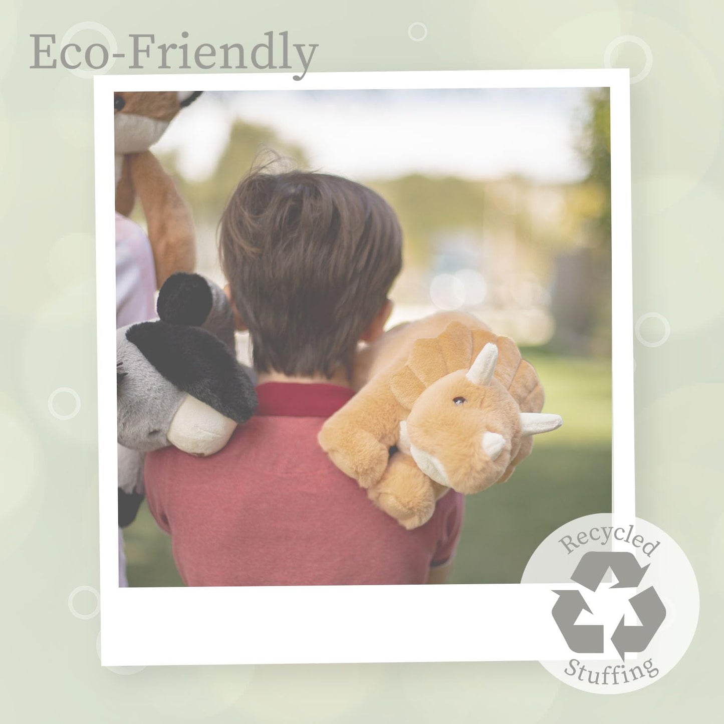 Worlds Softest Plush Tim Triceratops, Lushee, Large, 16 Stuffed Animal for Baby, Toddler, Kids, Adults - Triceratops Plush Toy-