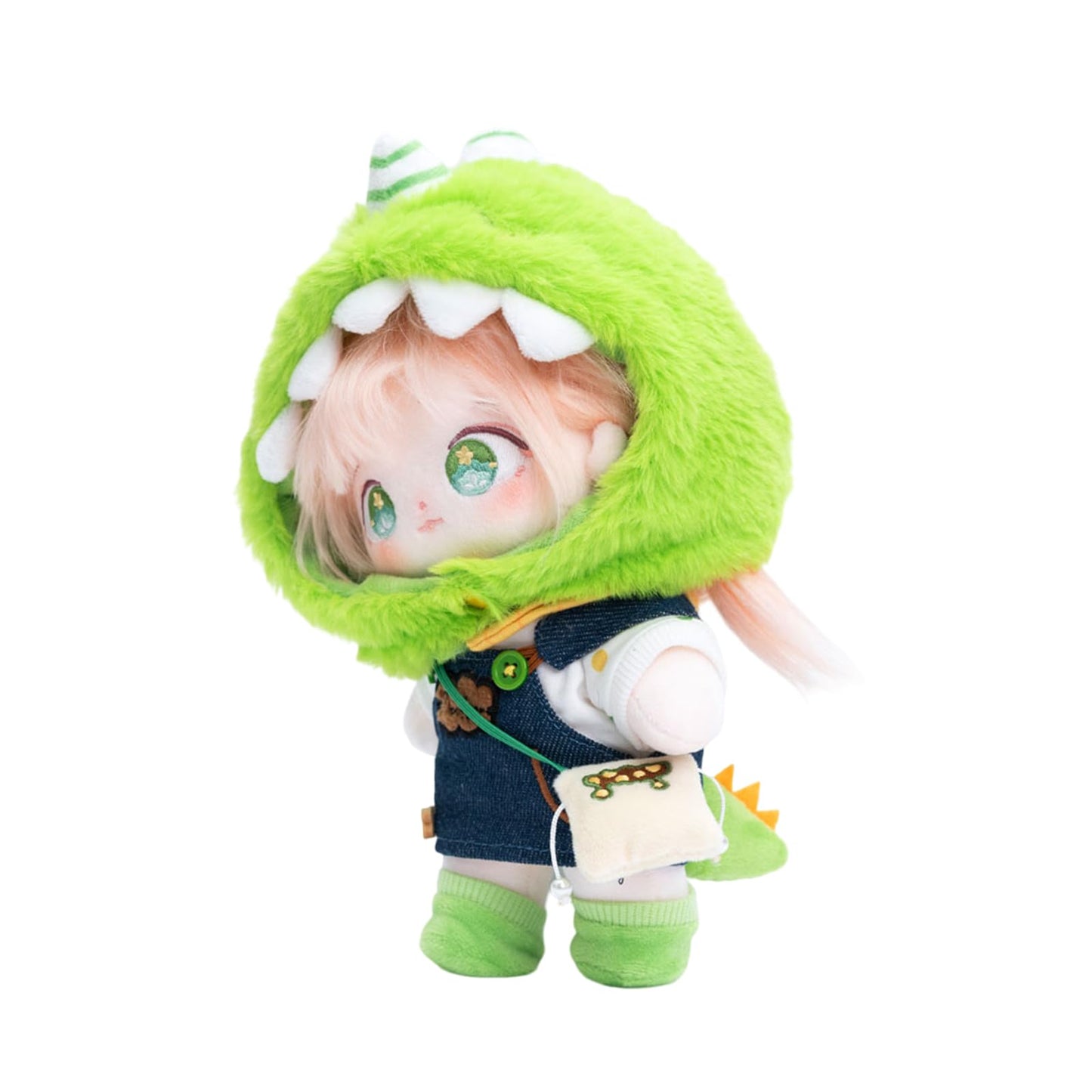 Calembou 20Cm Plush Doll, Cute Soft Stuffed Dress Up Doll With Skeleton, Kawaii Plush Toys For Birthday With Clothes (Taoyaoyao