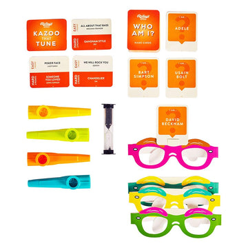 Ridley’S Family Games Night, Includes 2 Games – Kazoo That Tune And Who Am I? – Party/Group Games Ideal For Ages 8+ – Includes All Needed Supplies And Instructions – Makes A Great Gift Idea