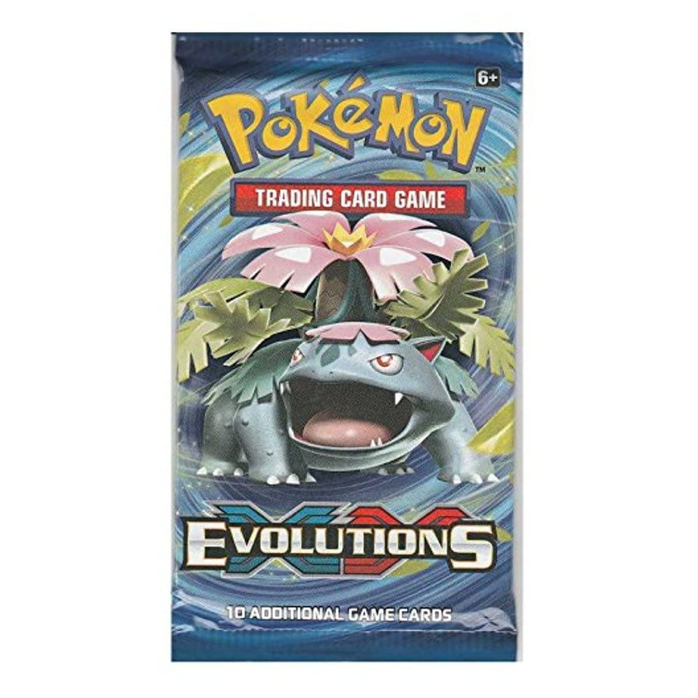 Pokemon TCG XY Evolutions Sealed Booster Pack - Multicoloured, Cardboard, Model 155-80156