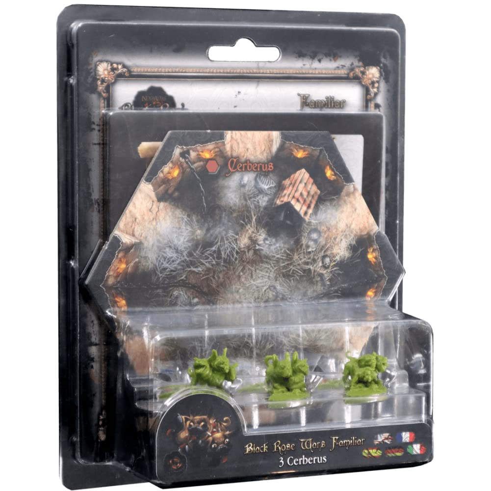 Ludus Magnus Studio Lmsblrw007 Black Rose Wars Familiars Cerberus Board Game