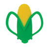 Nuby Veggie Teether - Soft Silicone Baby Teething Toy for 3+ Months - Corn Color, Model 80940