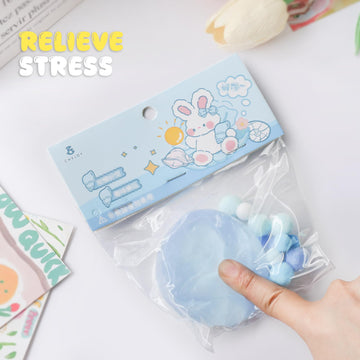 Taba Squishy Toys Squeeze Toys Cat Paw Cute Kawaii Sticky Squishy Fidget Toys Silicone Squeeze Toy for Stress Relief Cute Soft Toys Best Gift for Anniversary (Moos.)