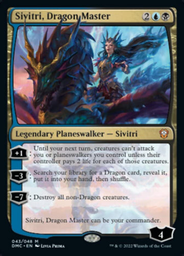 Magic: The Gathering - Sivitri, Dragon Master (043) - Dominaria United Commander