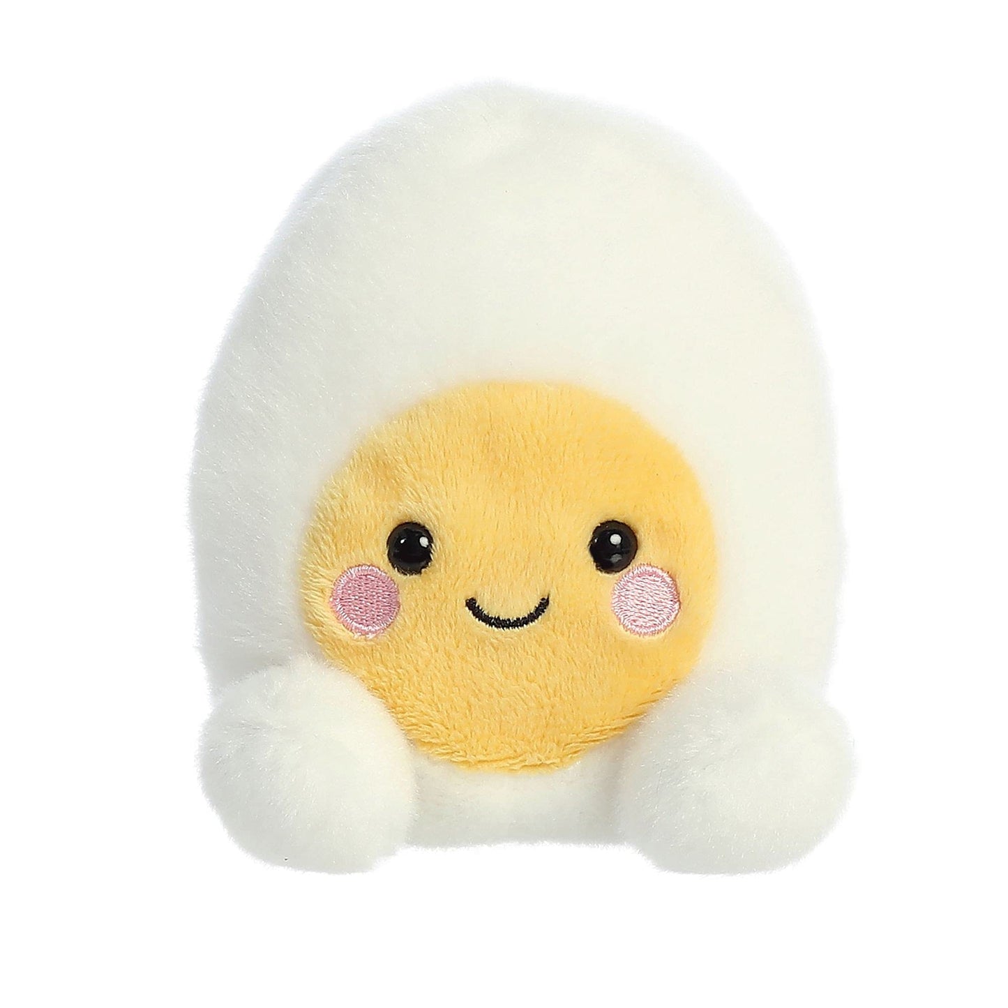 Aurora Adorable Palm Pals Bobby Egg Stuffed Animal - Pocket-Sized Play - Collectable Fun - Yellow 5 Inches
