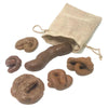 Cooplay 6pcs Poop Prank Toy Different Shapes Simulation Realistic Dog Poo Model mature-themed Pooping Favors Funny Joke Trick Stool Faeces with Package for Halloween April Fools' Day Party