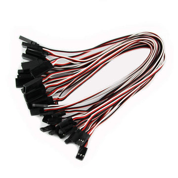 Oliyin 20Pcs 11.81Inch 30Cm 300Mm Rc Servo Extension Cord Cable Wiring Lead For Rc Car Helicopter