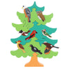 TOYANDONA 1 Set of Baby 3D Jigsaw Puzzle Wooden Tree Bird Shaped Montessori Toy Educational Preschool Learning Toys for Infant T