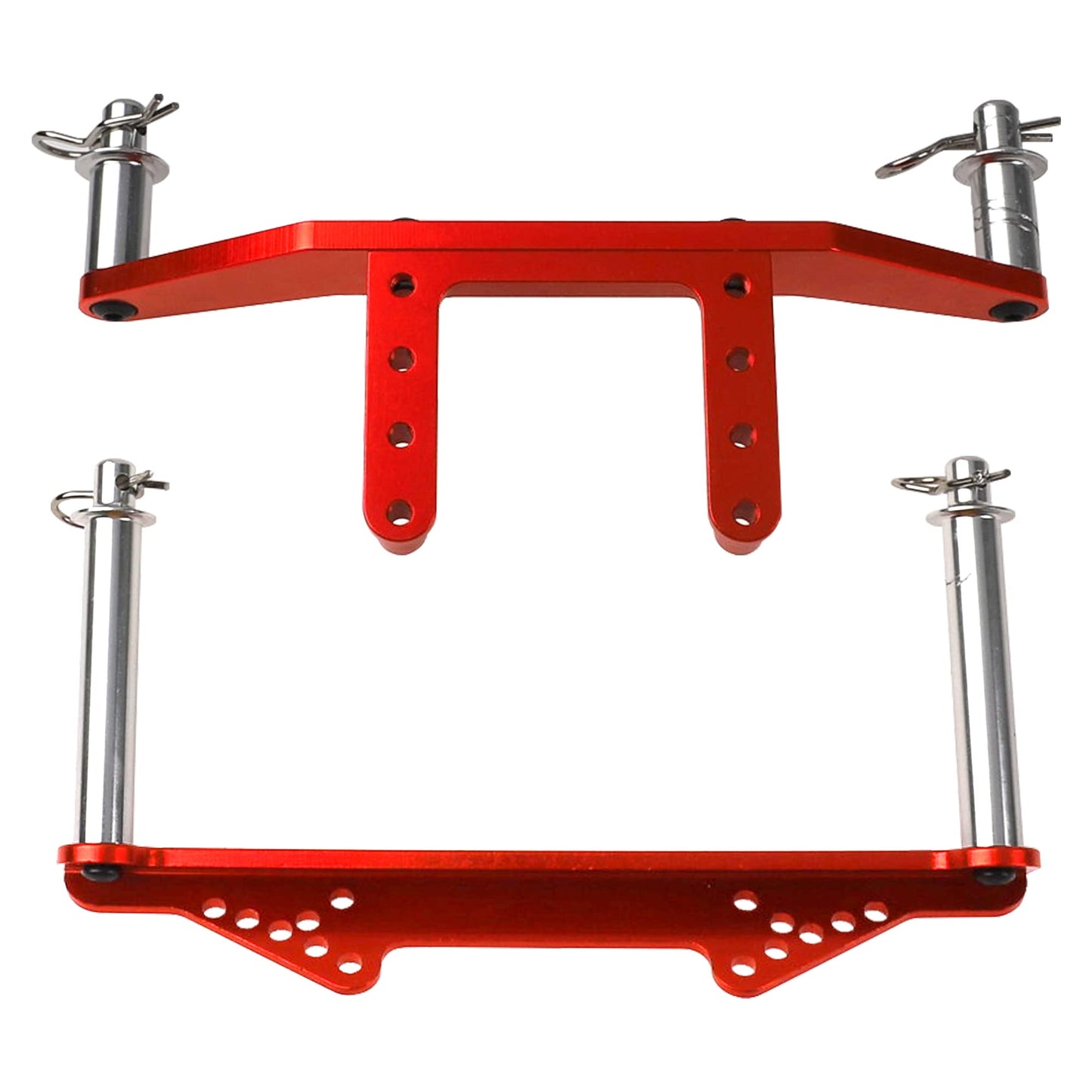 Vgoohobby Metal Front & Rear Body Mounts Body Posts Upgrade Parts Compatible with Traxxas Slash 2WD Rustler Stampede VXL 1/10 RC