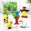 Storio Forest Explorers 300+ Pcs Jungle Safari Building Blocks Set For Kids | Diy Construction Toy For Boys & Girls | Educationa