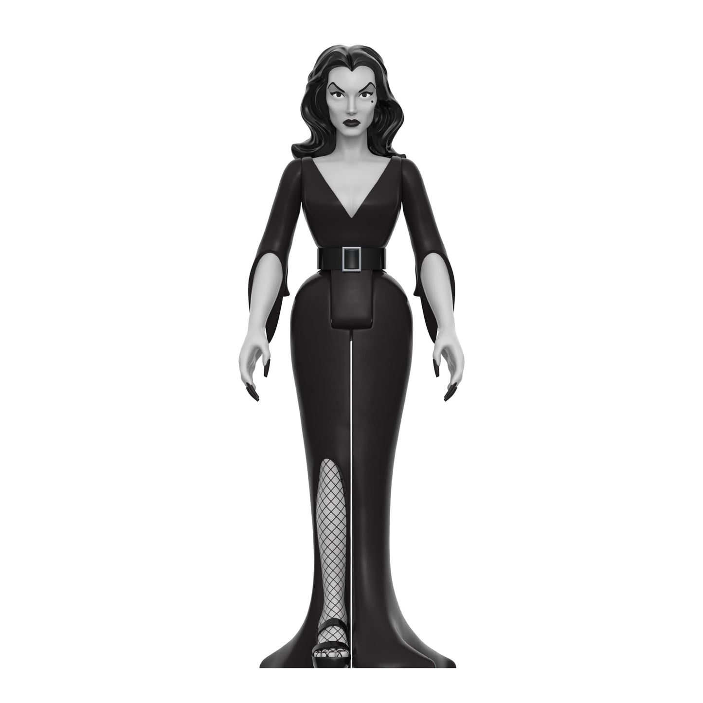 Super7 Vampira Plan 9 From Outer Space Grayscale - 3.75' Vampira Action Figure Classic Horror Movie Collectibles And Retro Toys