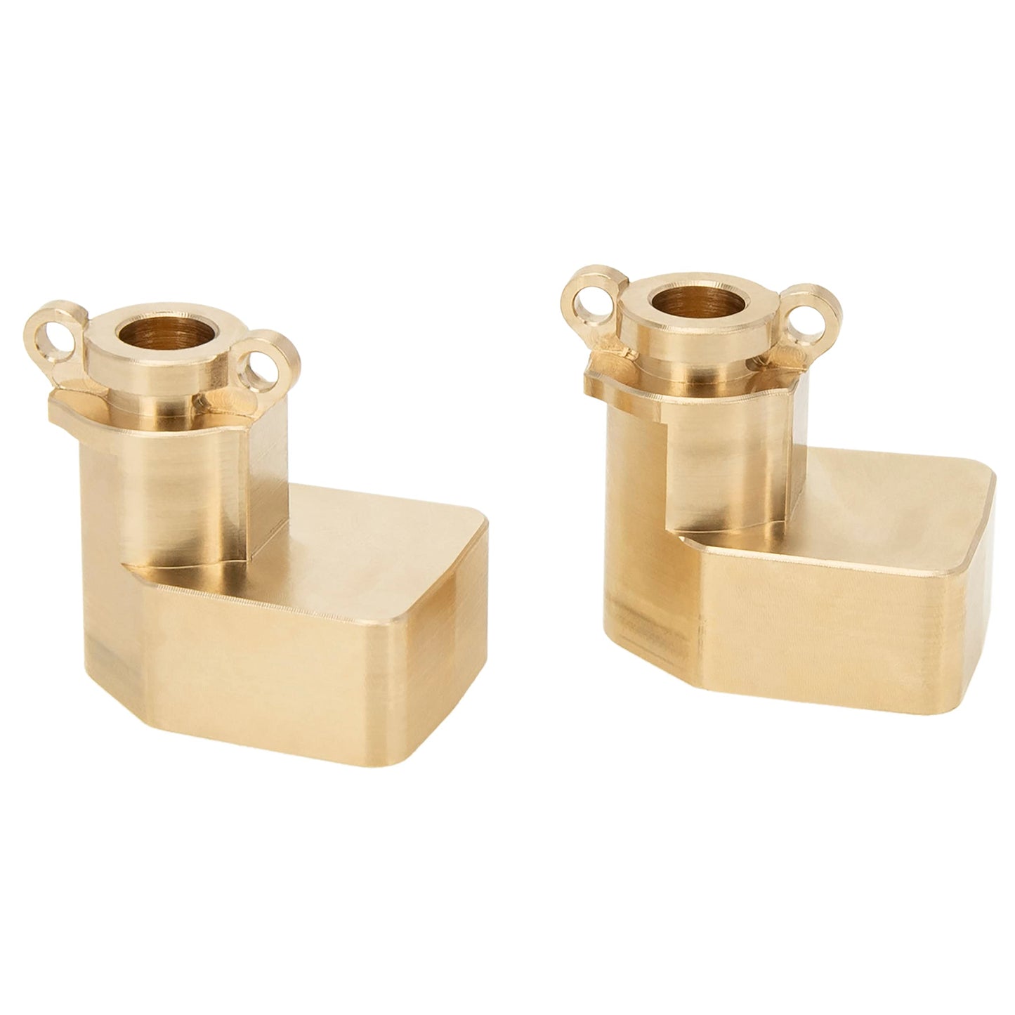 MEUS RACING UTB18 Brass Rear Outer Portal Covers Weights for Axial UTB18 Capra Trail Buggy #AXI212012 Upgrade Parts, Gold