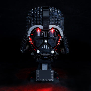 Briksmax Led Lighting Kit For Darth Vader Helmet - Compatible With Lego 75304 Building Blocks Model- Not Include The Lego Set